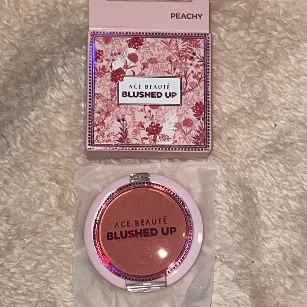 Ace Beaute’, Blushed Up Blush, PEACHY, 3.2 G / 0.11 oz, NWT, 🎨👸
